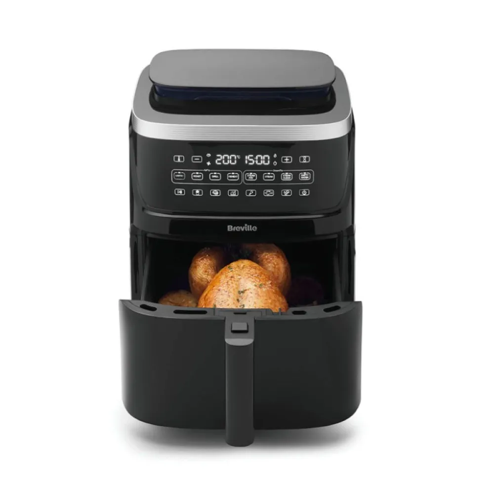 Frytkownica beztłuszczowa Air fryer Grillowanie PARA Breville 7l DUŻA XXL thumbnail 2