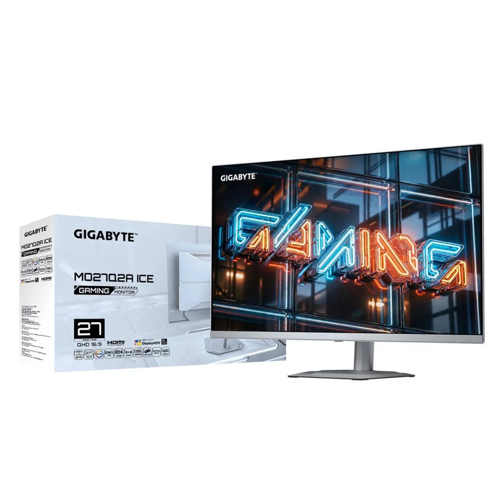 MONITOR GIGABYTE OLED 27” MO27Q2A ICE 280Hz thumbnail 3