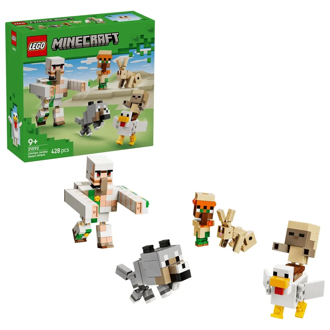 LEGO Minecraft 21592 - Atak kurzego jeźdźca na pustyni thumbnail 1