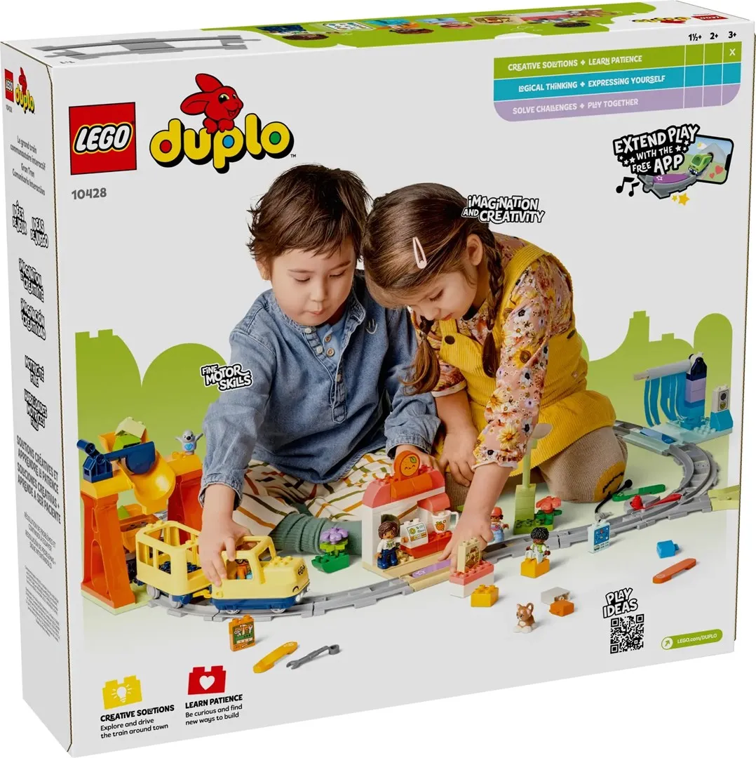 Klocki LEGO Duplo 10428 - Duży interaktywny pociąg miejski thumbnail 2