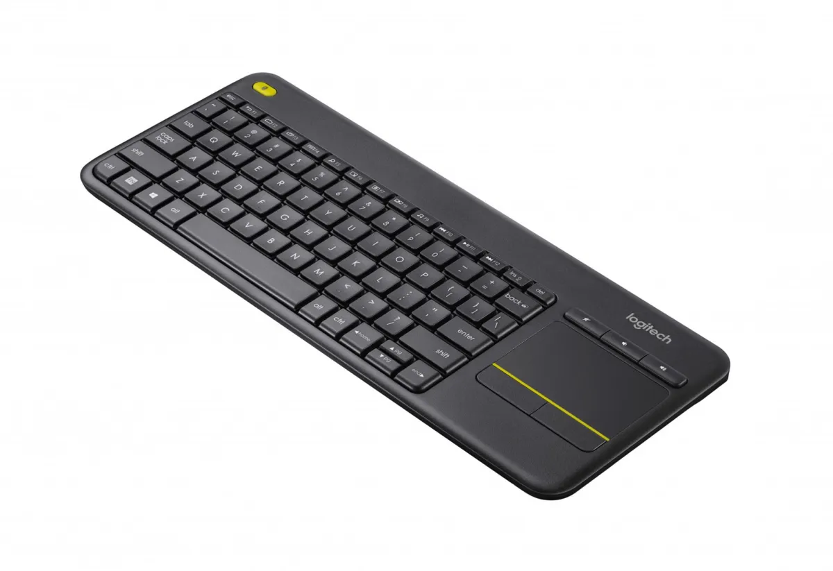 Klawiatura Logitech K400 plus bezprzewodowa, czarna thumbnail 3