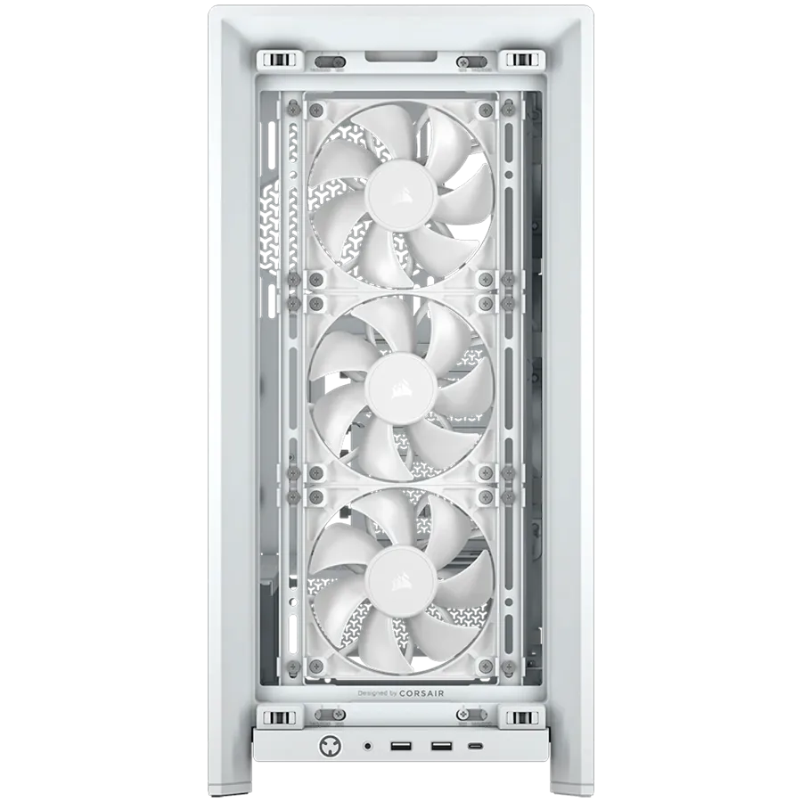 Corsair FRAME 4000D RS Mid-Tower, White thumbnail 2