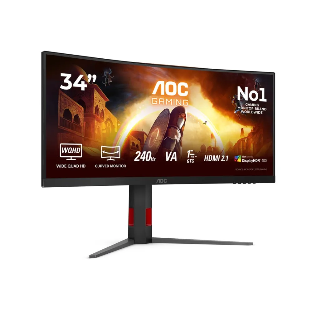 MONITOR AOC LED 34 CU34G4Z 240Hz thumbnail 2
