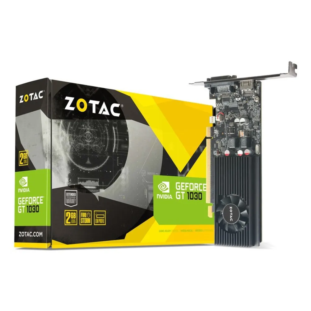 Karta graficzna Zotac Gaming GeForce GT 1030 Low Profile 2 GB GDDR5 thumbnail 1