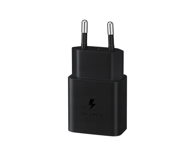 Samsung Power Adapter 15W USB-C Fast Charge (without cable); Black thumbnail 2
