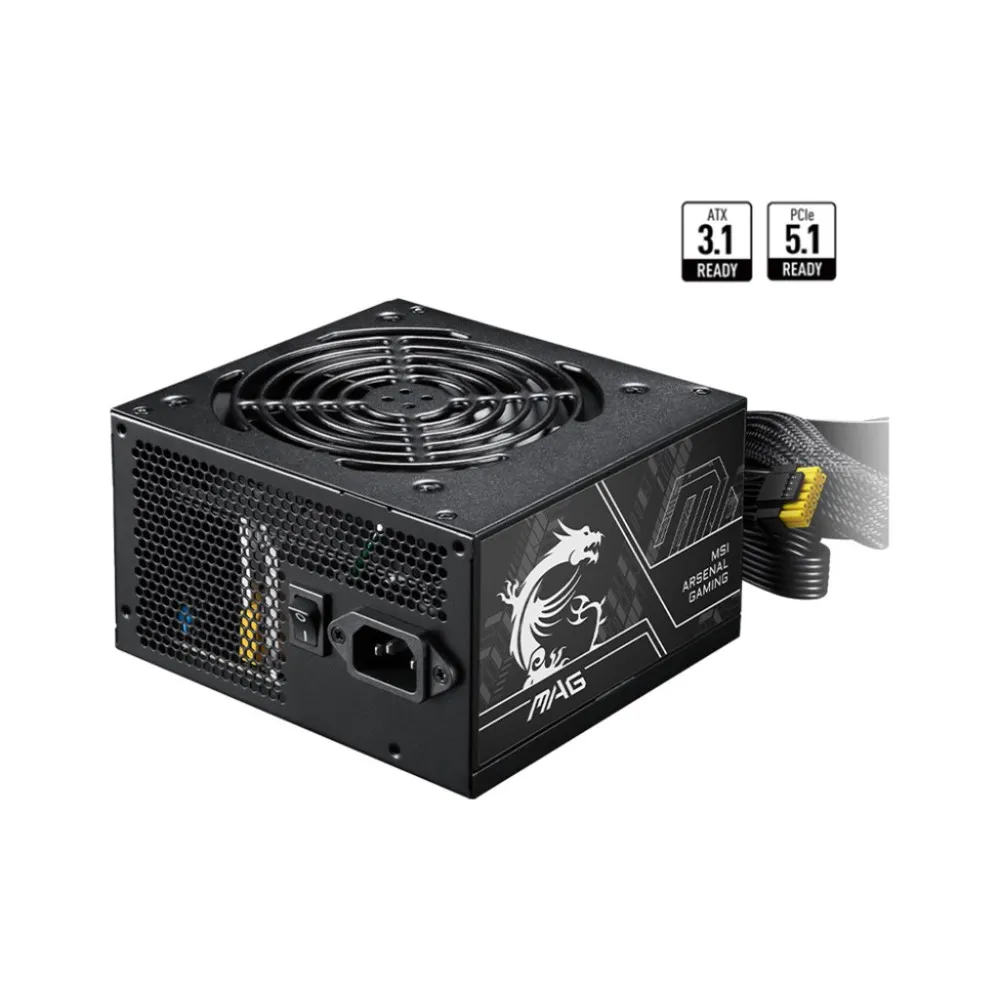 Zasilacz MSI MAG A650BN PCIE5 II thumbnail 2