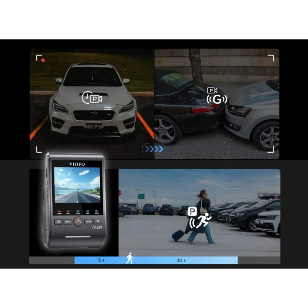 Wideorejestrator VIOFO A329S 3CH GPS 4K HDR thumbnail 3