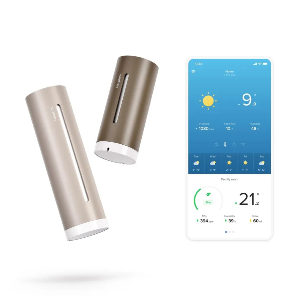 Stacja pogodowa Original Netatmo NWS-S Sand thumbnail 1