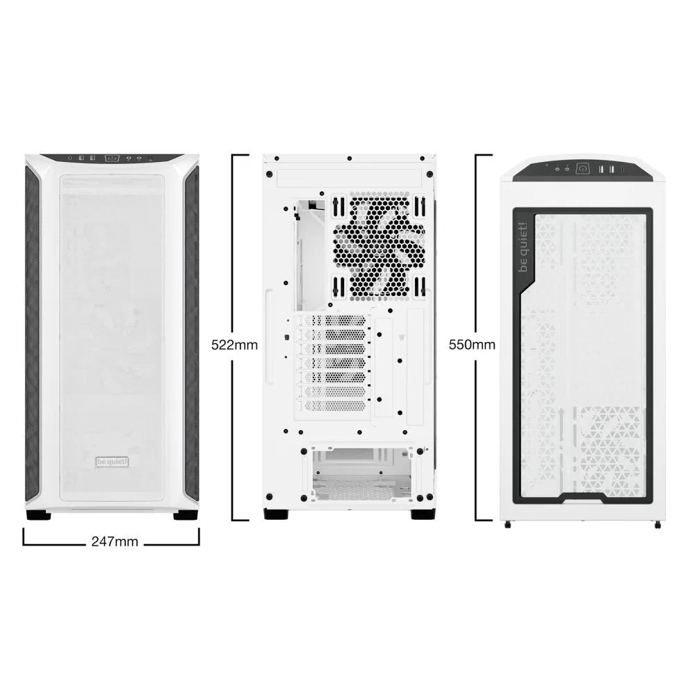 OBUDOWA BE QUIET! SHADOW BASE 800 DX WHITE thumbnail 2
