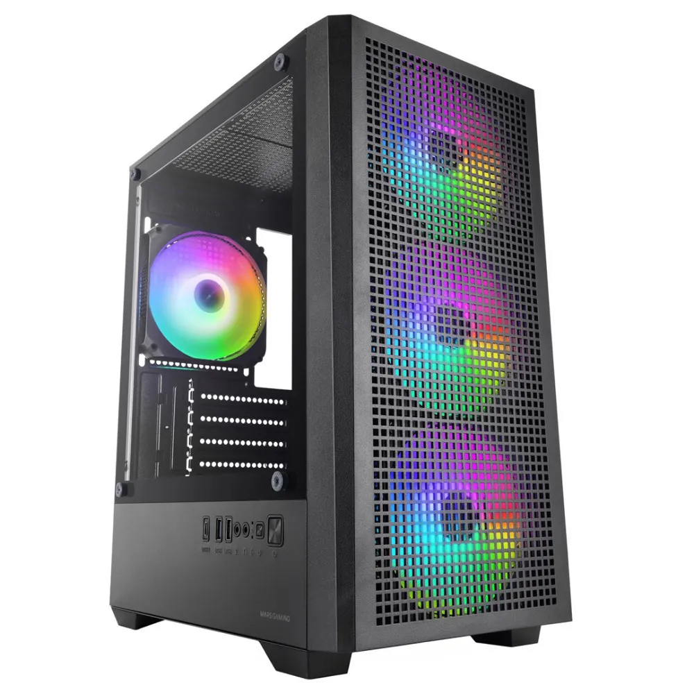 TACENS MARS MC-VECTOR 4xARGB USB-C mATX- obudowa/cases thumbnail 1