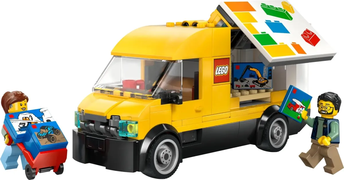 Klocki LEGO City 60500 - Furgonetka Klocki LEGO thumbnail 3