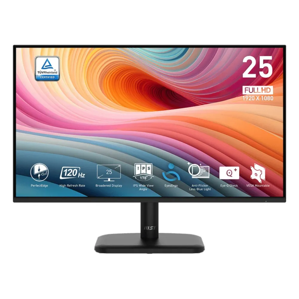 MSI Monitor 23.8 PRO MP251L E2 FHD 120Hz thumbnail 1