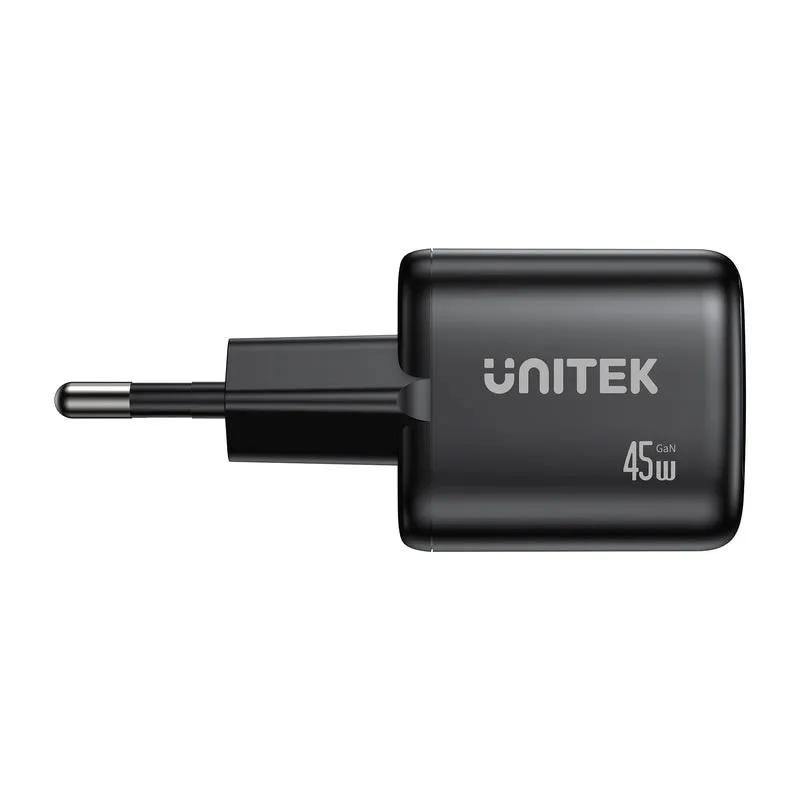 UNITEK ŁADOW. SIECIOWA 2X GAN 45W, 2XUSB-C PD, QC thumbnail 3