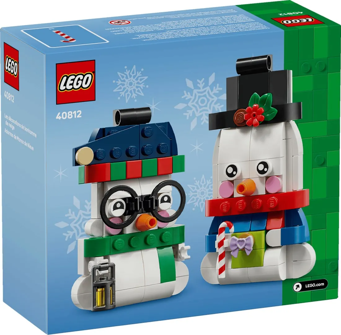 LEGO Inne 40812 - Ozdoby z bałwankami thumbnail 2