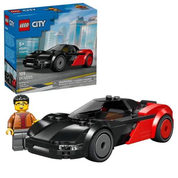 Klocki LEGO City 60486 - Supersamochód elektryczny