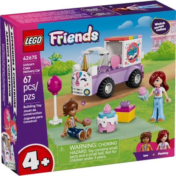 Klocki LEGO Friends 42675 - Jednorożcowa dostawa tortu