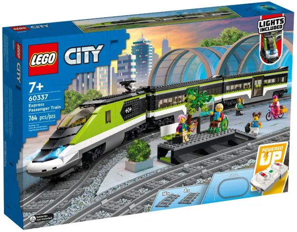 Klocki LEGO City 60337 - Ekspresowy pociąg pasażerski