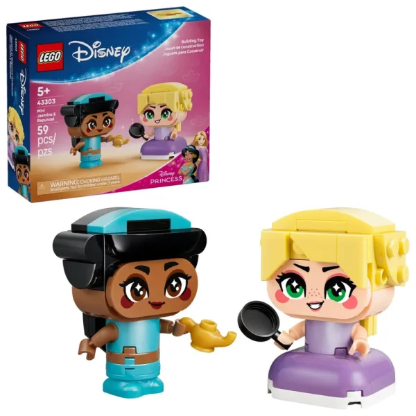 Klocki LEGO Disney 43303 - Mała Dżasmina i Roszpunka