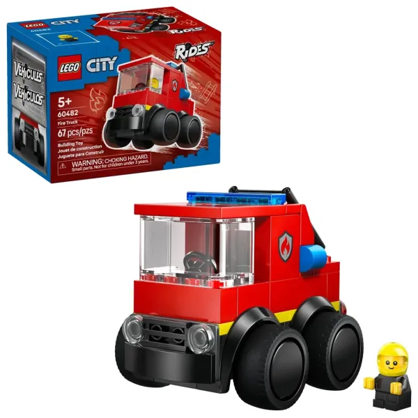 Klocki LEGO City 60482 - Pojazdy - Wóz strażacki