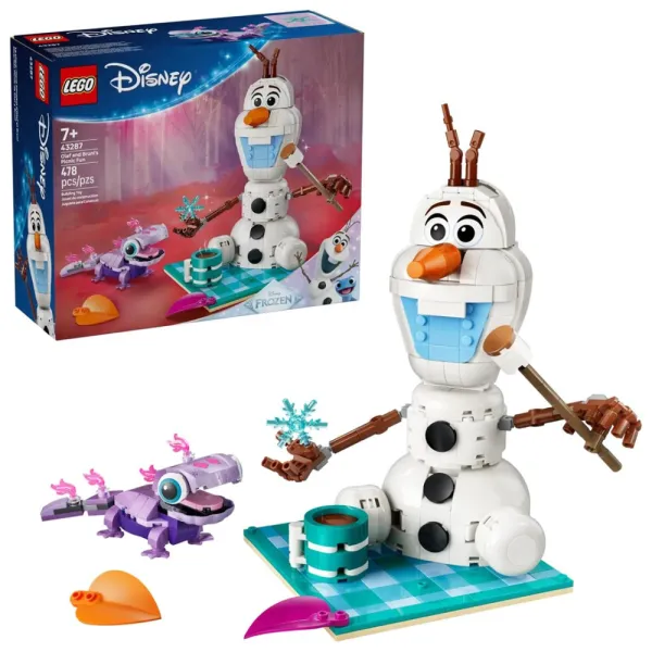 Klocki LEGO Disney 43287 - Piknik Olafa i Bruniego