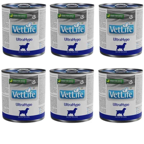 FARMINA Vet Life UltraHypo - mokra karma dla psa - 6x300 g