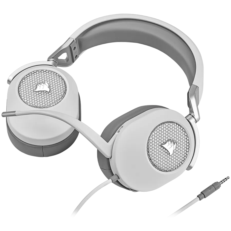 CORSAIR HS65 Surround Headset, White - EU thumbnail 2