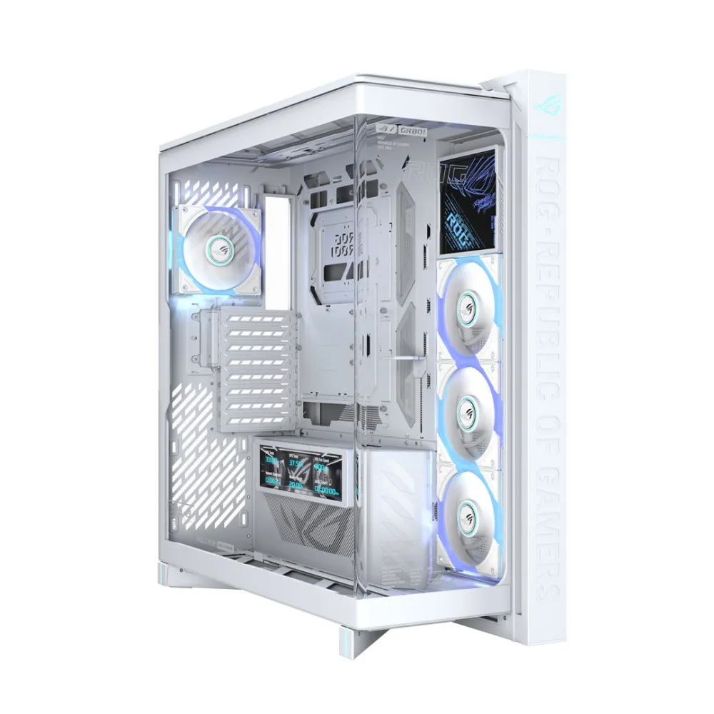 Obudowa Asus ROG CRONOX GR801 CURVE TG ARGB WHITE thumbnail 3