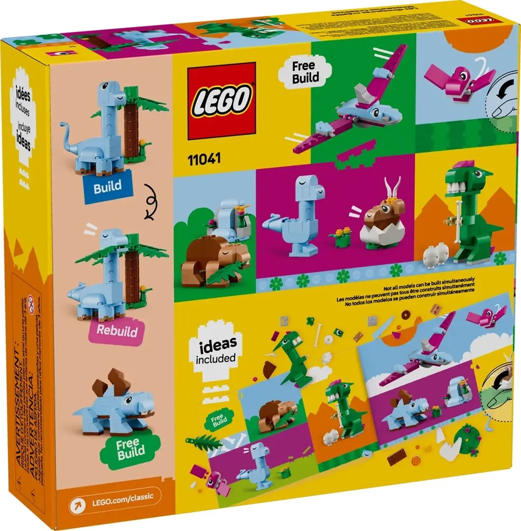 LEGO Classic 11041 - Kreatywne dinozaury thumbnail 2