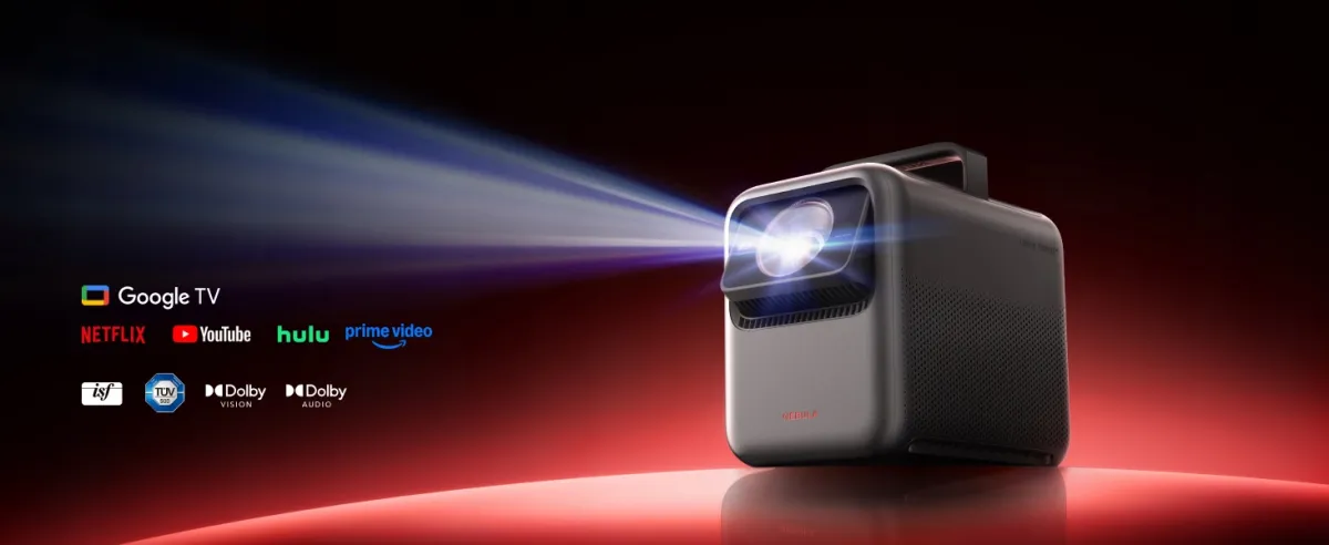 Projektor NEBULA X1 Trzy Lasery 4K 3500 ANSI Google TV Netflix Gimbal 300" thumbnail 2
