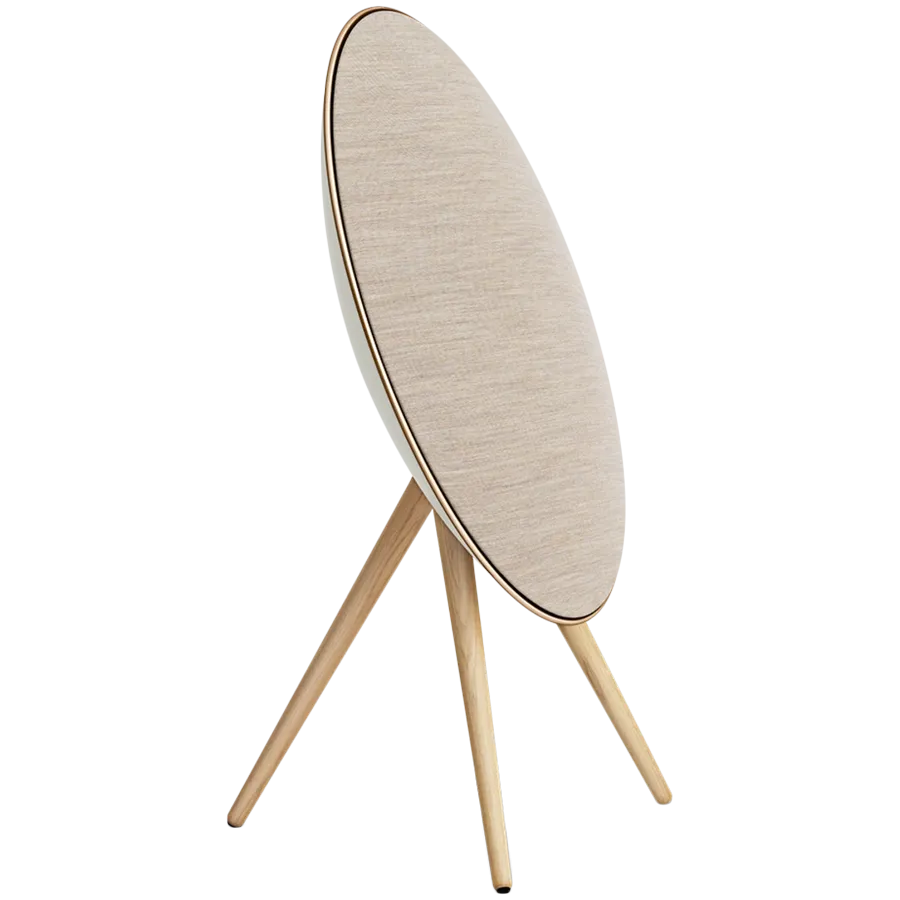 Bang & Olufsen Beosound A9 5.G Gold Tone/light oak legs/cover golden by Kvadrat thumbnail 2