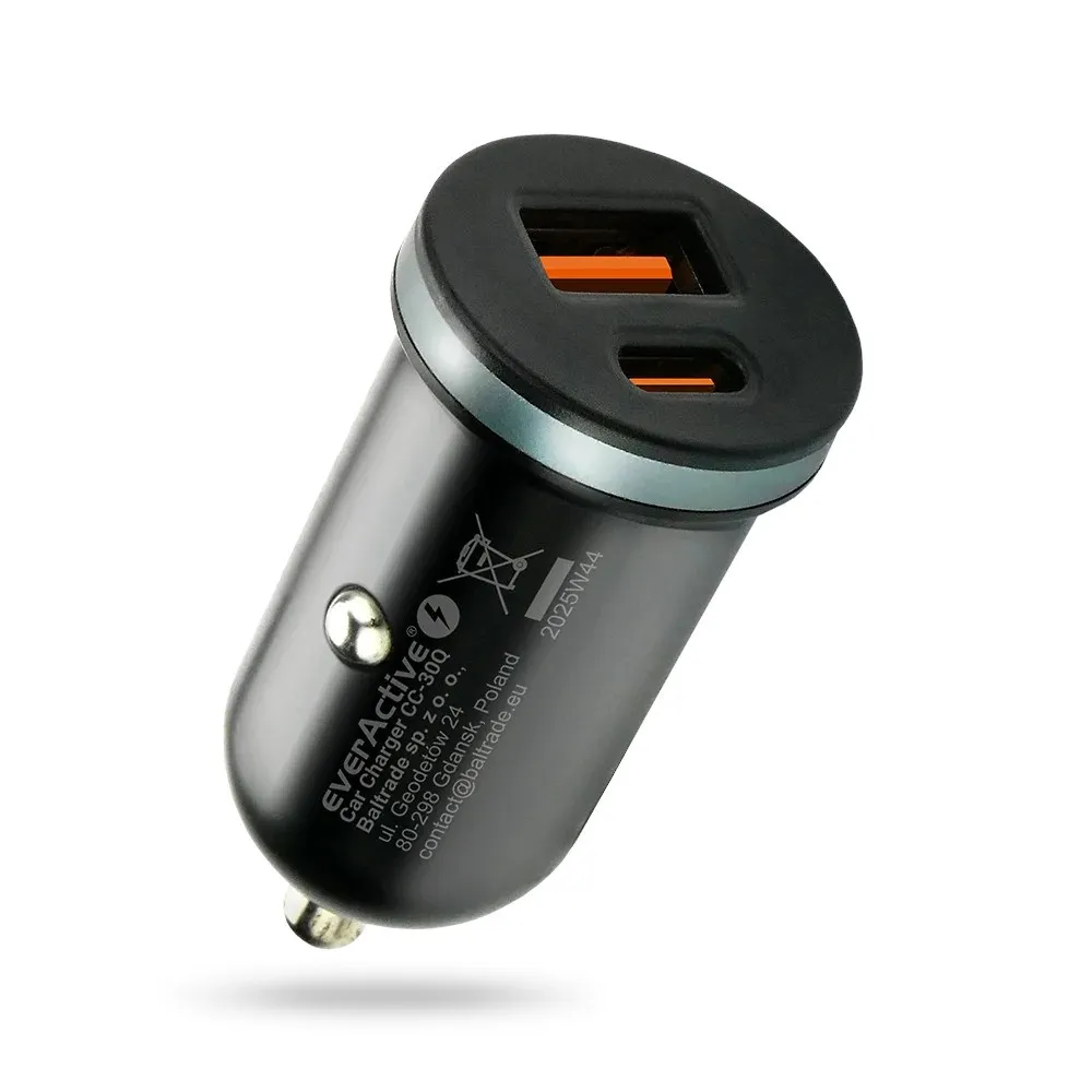 EVERACTIVE ŁADOWARKA SAMOCHODOWA 35W QC 3.0 CC-30Q thumbnail 3