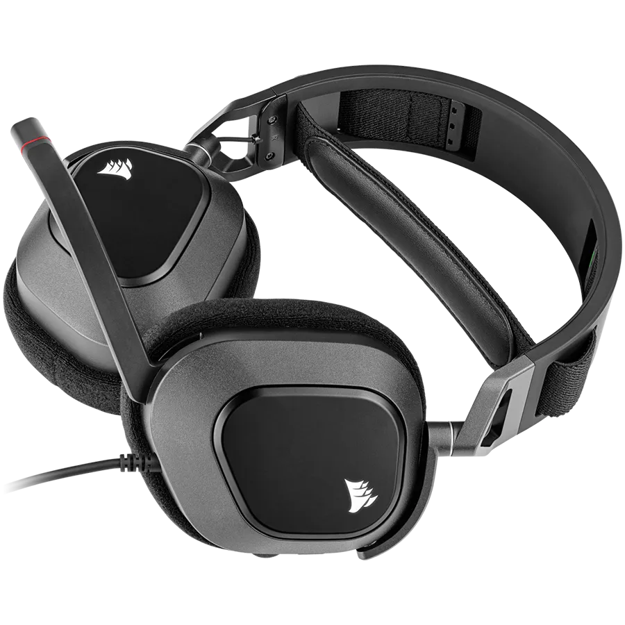 CORSAIR HS80 RGB USB Headset, Carbon - EU thumbnail 3