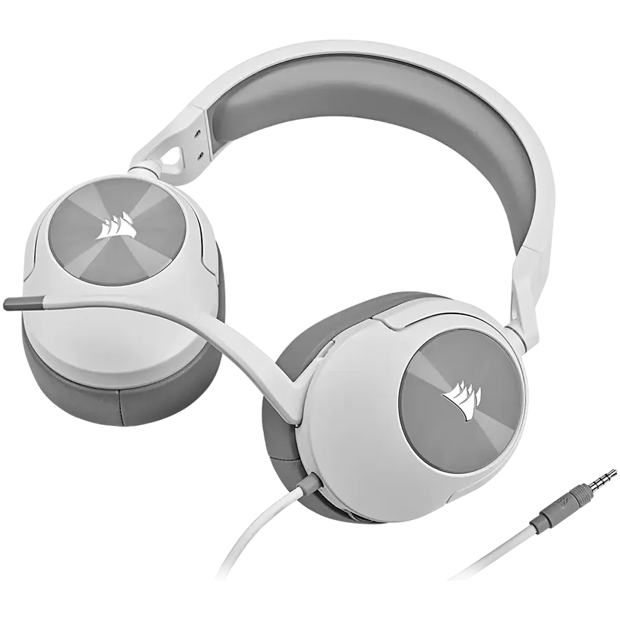 CORSAIR HS55 Stereo Headset, White thumbnail 2