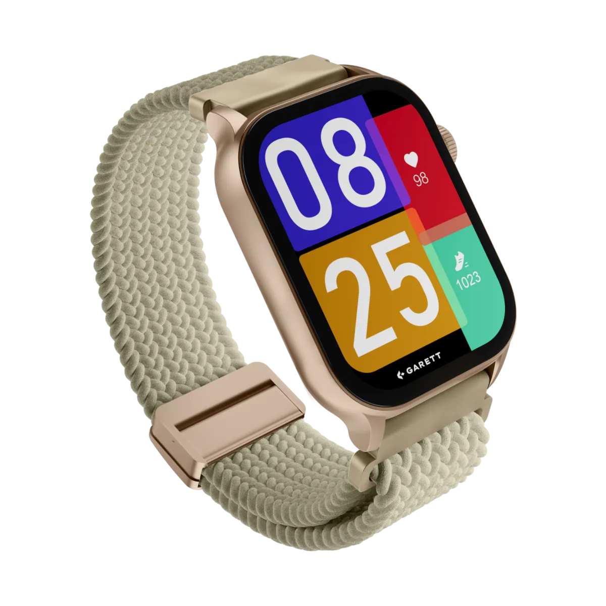 Smartwatch Garett GRC Activity 3 złoty thumbnail 2