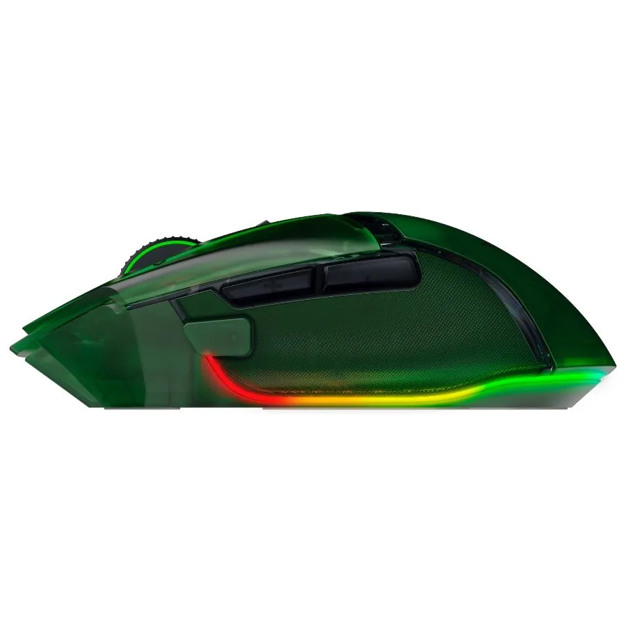 Razer Basilisk V3 Pro 35K Phantom Green Edition, Gaming mouse, Ergonomic Wireless Gaming Mouse, Charging Cable USB Type C, 30000DPI, Optical Mouse Switches Gen-3, 63 g, Focus Pro 30K Optical Sensor thumbnail 2