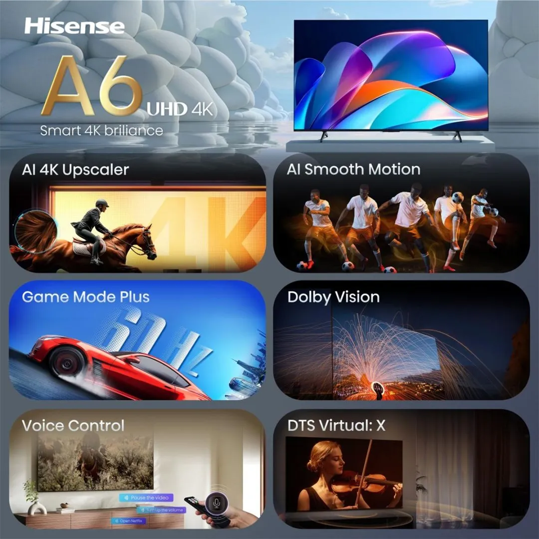 Telewizor 55 Hisense 55A6S thumbnail 3
