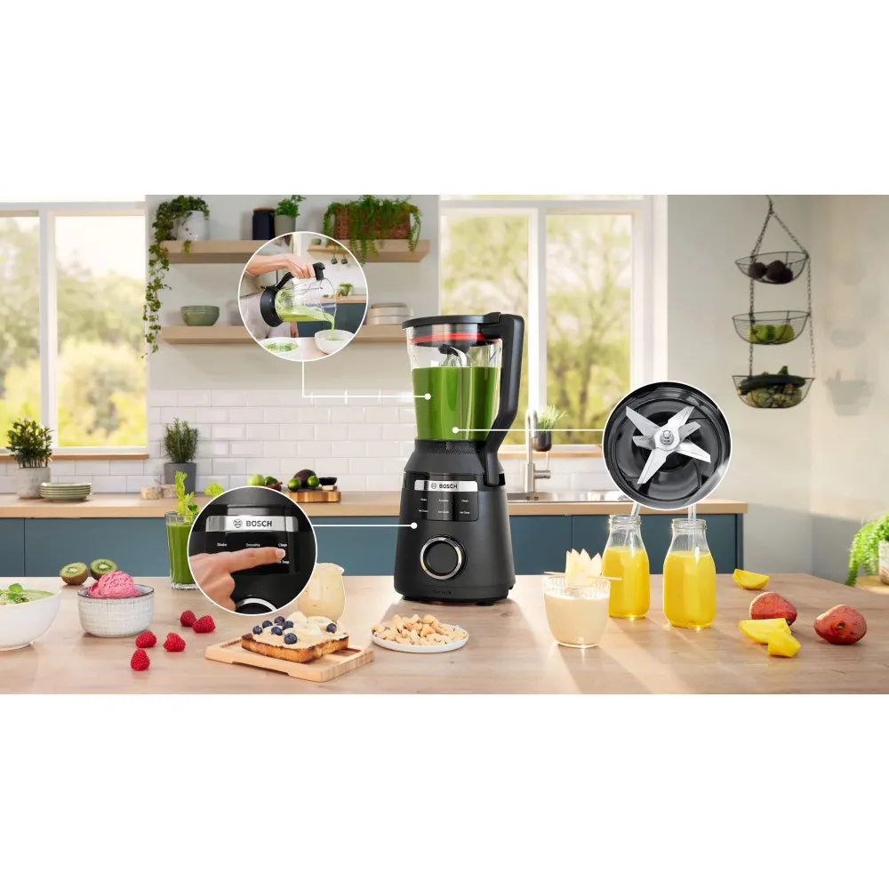 Blender kielichowy Bosch MMB6652B (1800W; czarny) thumbnail 3
