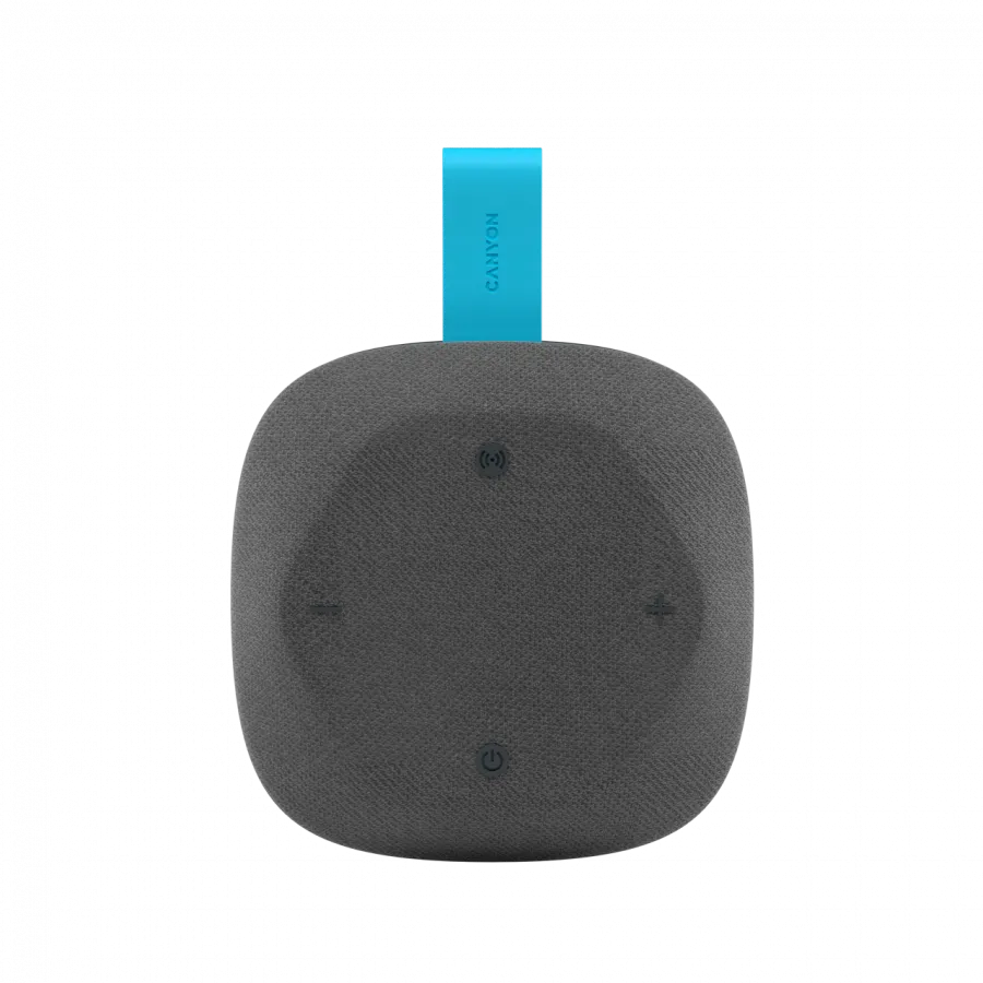 CANYON Głośnik Bluetooth HEXAGON 10 TWS 8W IPX5 Szaro - Niebieski thumbnail 3