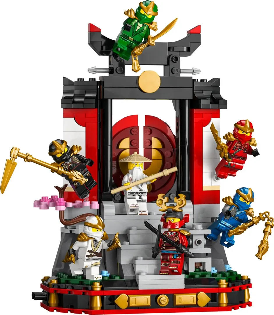 Klocki LEGO Ninjago 71866 - Ozdoba z postaciami ninja - 15-lecie thumbnail 3