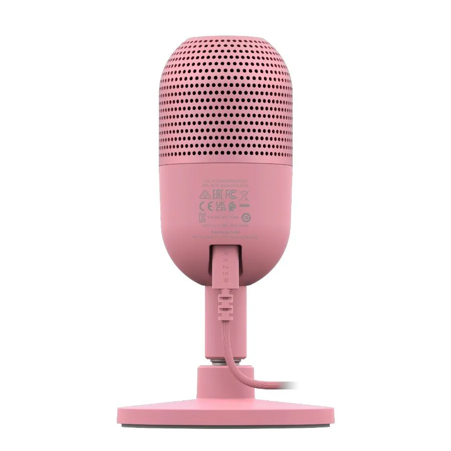 RAZER Mikrofon Gamingowy Seiren V3 Mini, Quartz Pink thumbnail 2