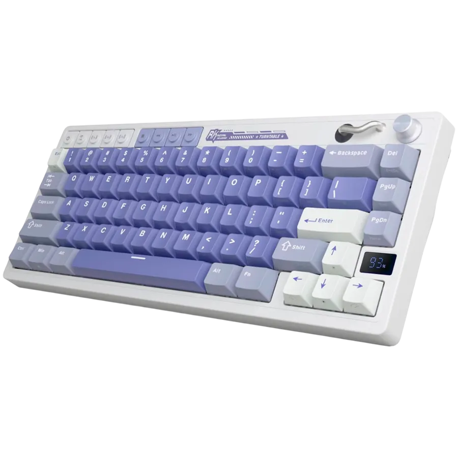 ROYAL KLUDGE RK M65 Ocean Blue Gaming Keyboard Beige switch thumbnail 2