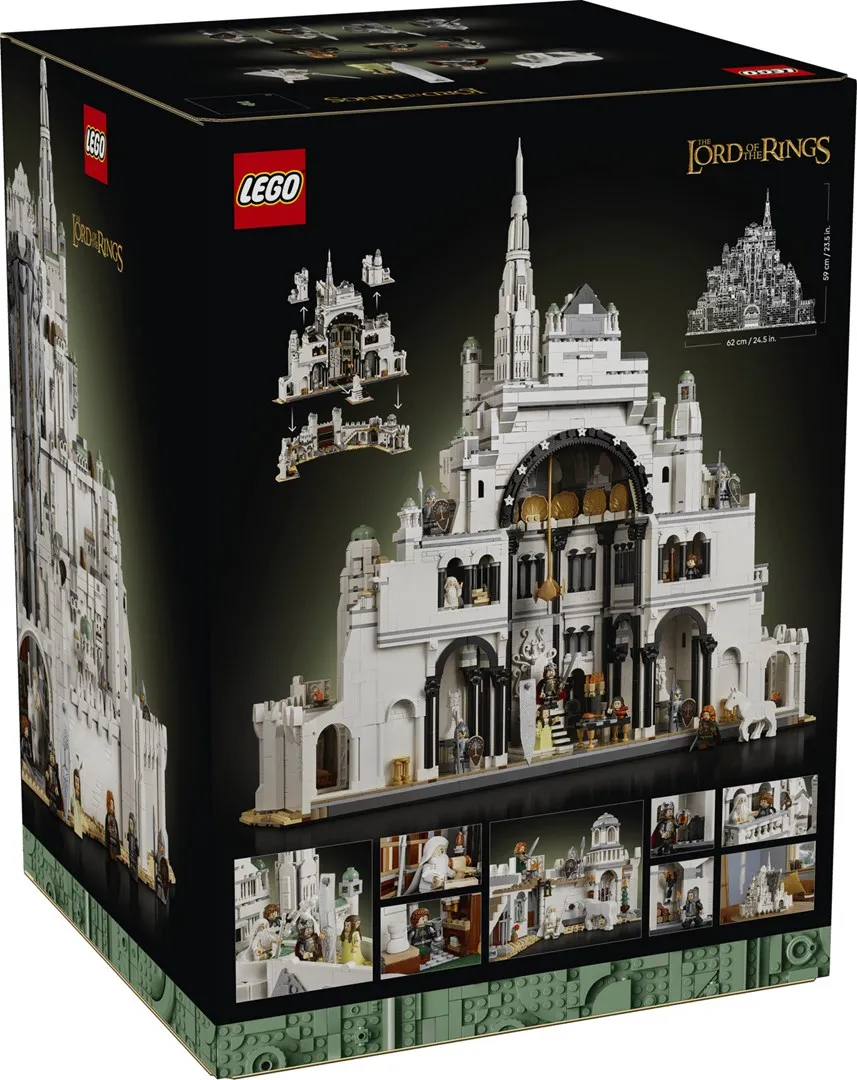 LEGO ICONS 11377 - Władca pierścieni: Minas Tirith™ thumbnail 2