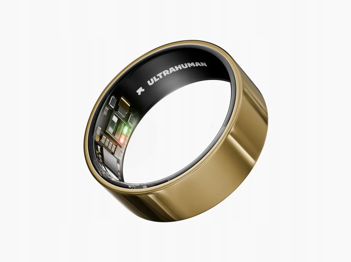 Smart ring Ultrahuman Ring Air złoty inteligentny pierścień rozmiar 13 thumbnail 3
