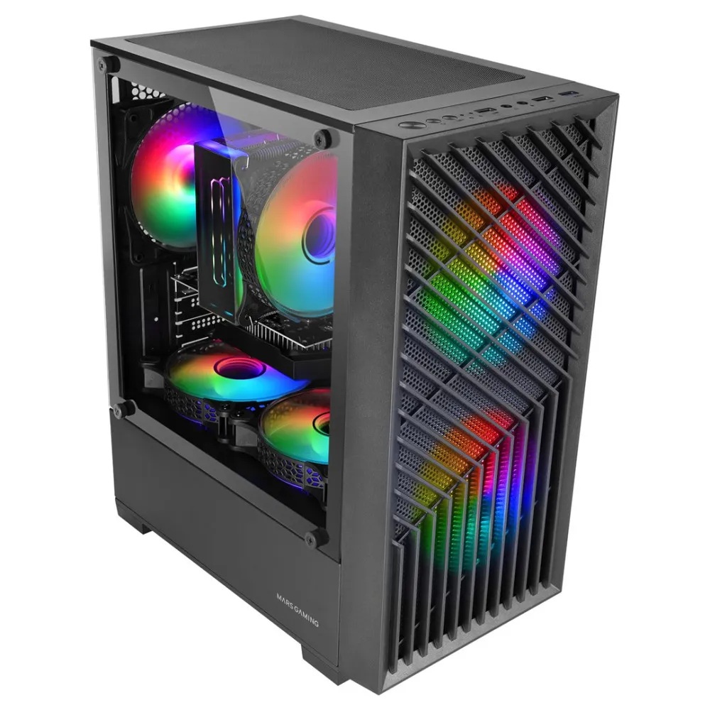 TACENS MARS MC-VORTEX 3x120mm FRGB mATX- obudowa thumbnail 3