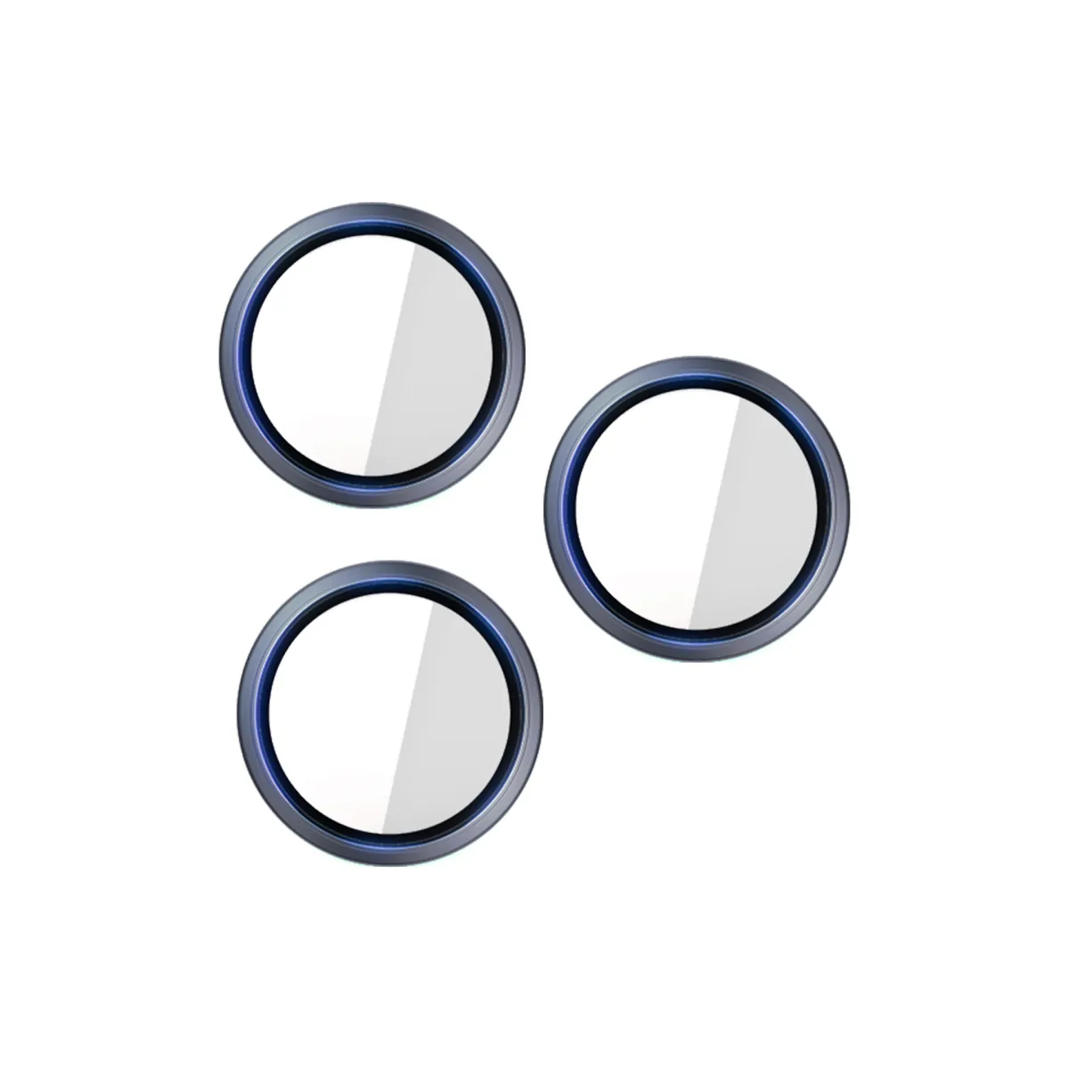 Apple iPhone 15 Pro Max - HARDY Lens Protection Pro Blue thumbnail 3
