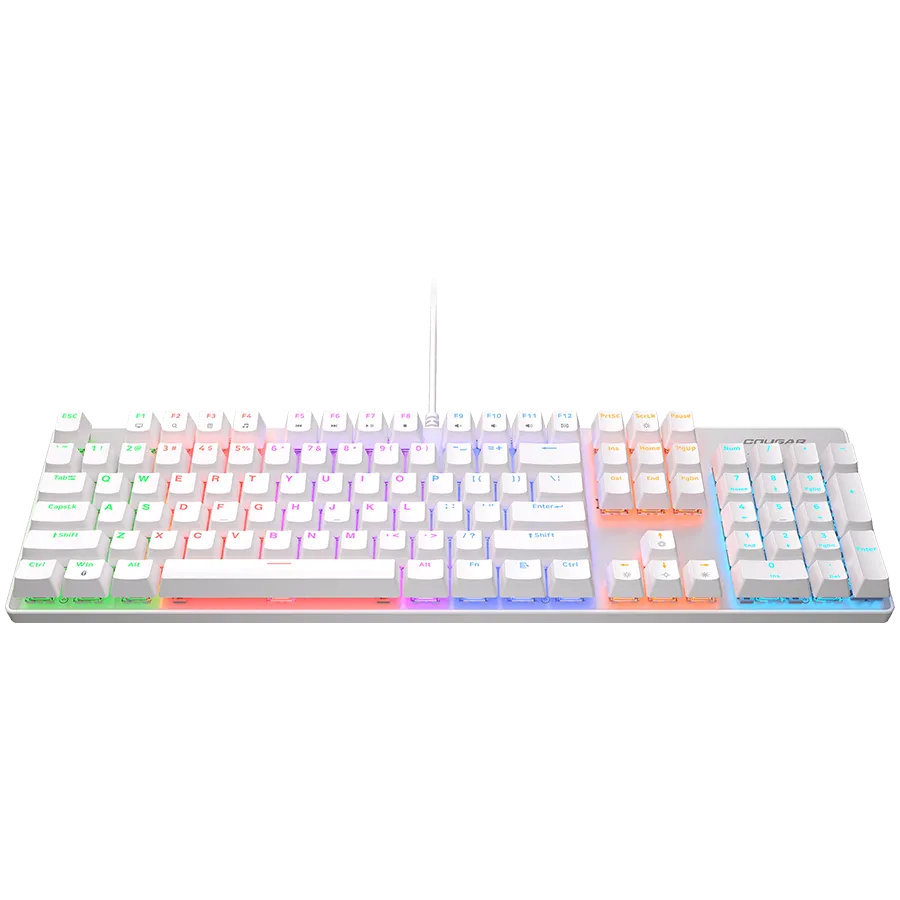 COUGAR Klawiatura Gamingowa Ultimus EX, RGB, USB, Biała thumbnail 2
