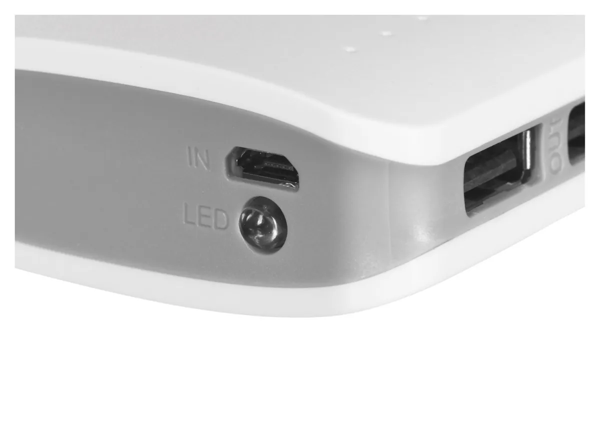 ESPERANZA POWER BANK RADIUM 8000MAH BIAŁO/SZARY thumbnail 2