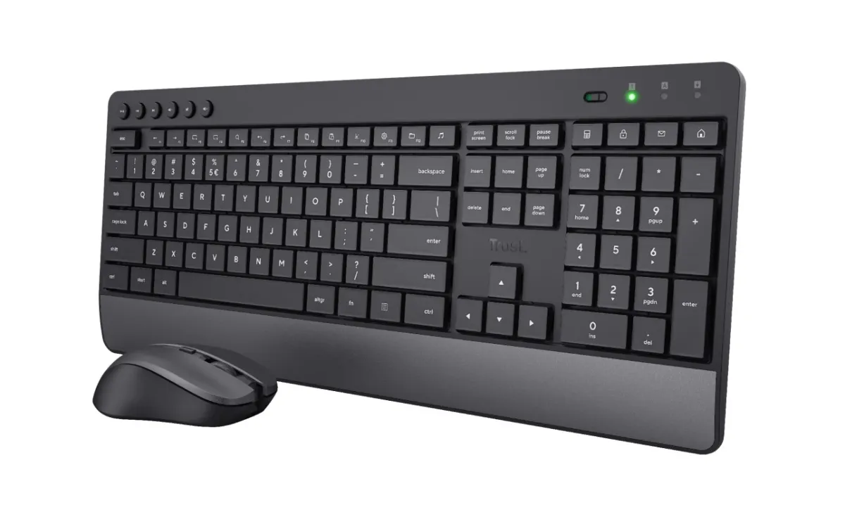 Klawiatura i mysz TRUST TREZO WIRELESS ECO US thumbnail 2
