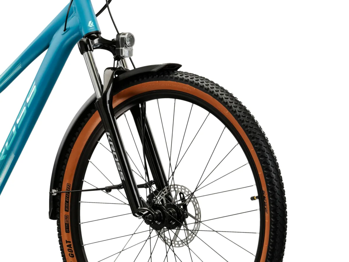 Damski rower górski MTB KROSS Lea X200 EQ rozmiar L Turkusowy thumbnail 2