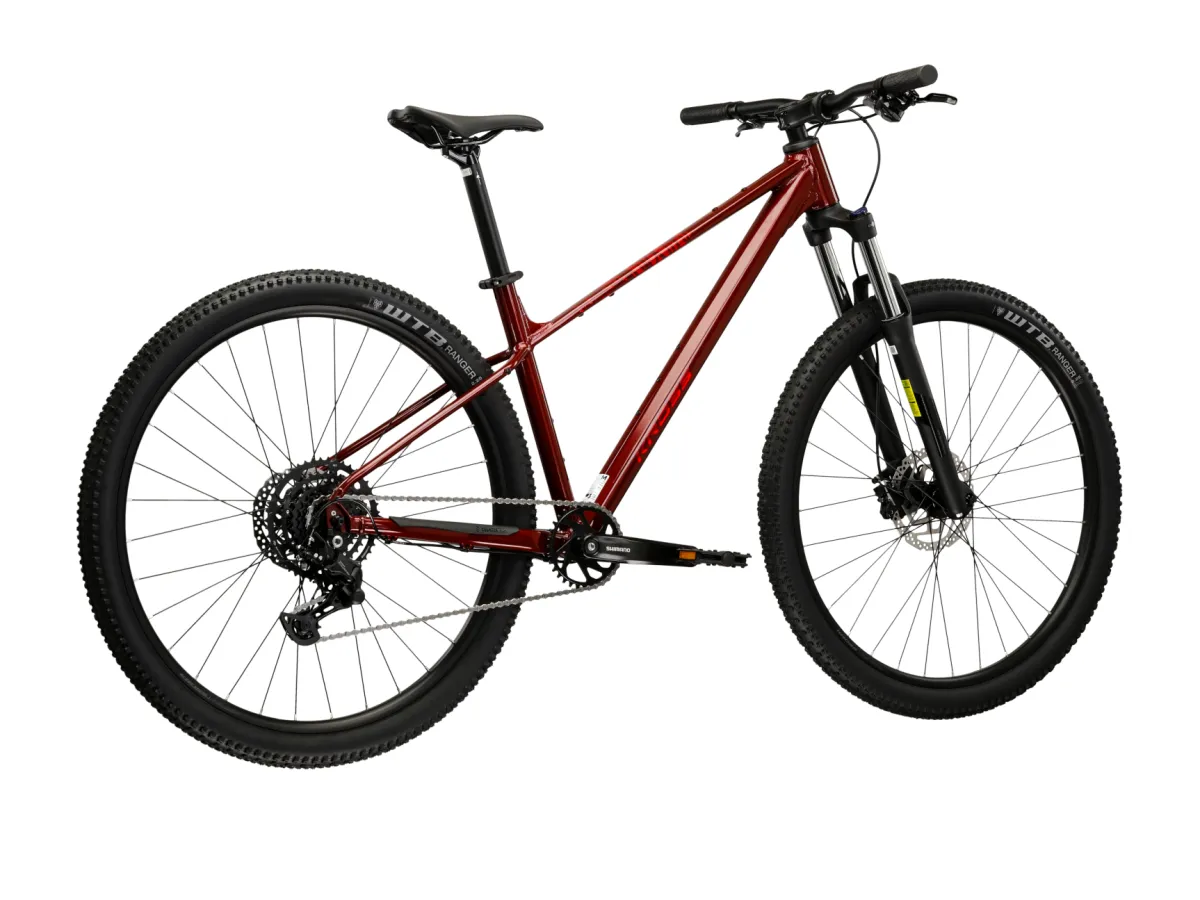 Rower górski MTB XC KROSS Level X200 rozmiar L Bordowy thumbnail 3